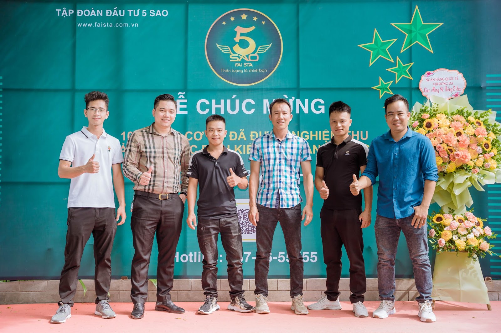 Tập đoàn 5 Sao tổ chức Lễ mừng công nghiệm thu 6 cơ sở 10