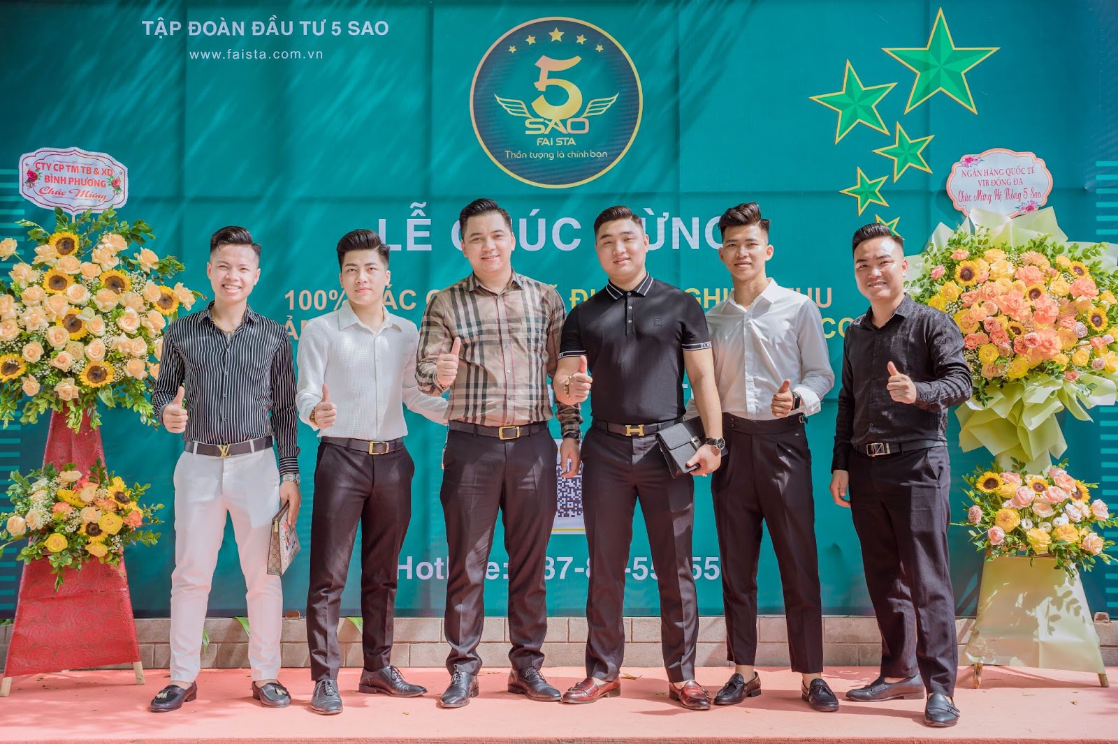 Tập đoàn 5 Sao tổ chức Lễ mừng công nghiệm thu 6 cơ sở 12