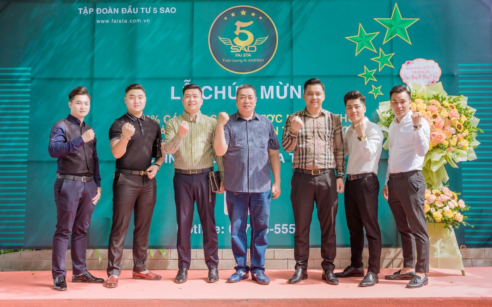 Tập đoàn 5 Sao tổ chức Lễ mừng công nghiệm thu 6 cơ sở 9