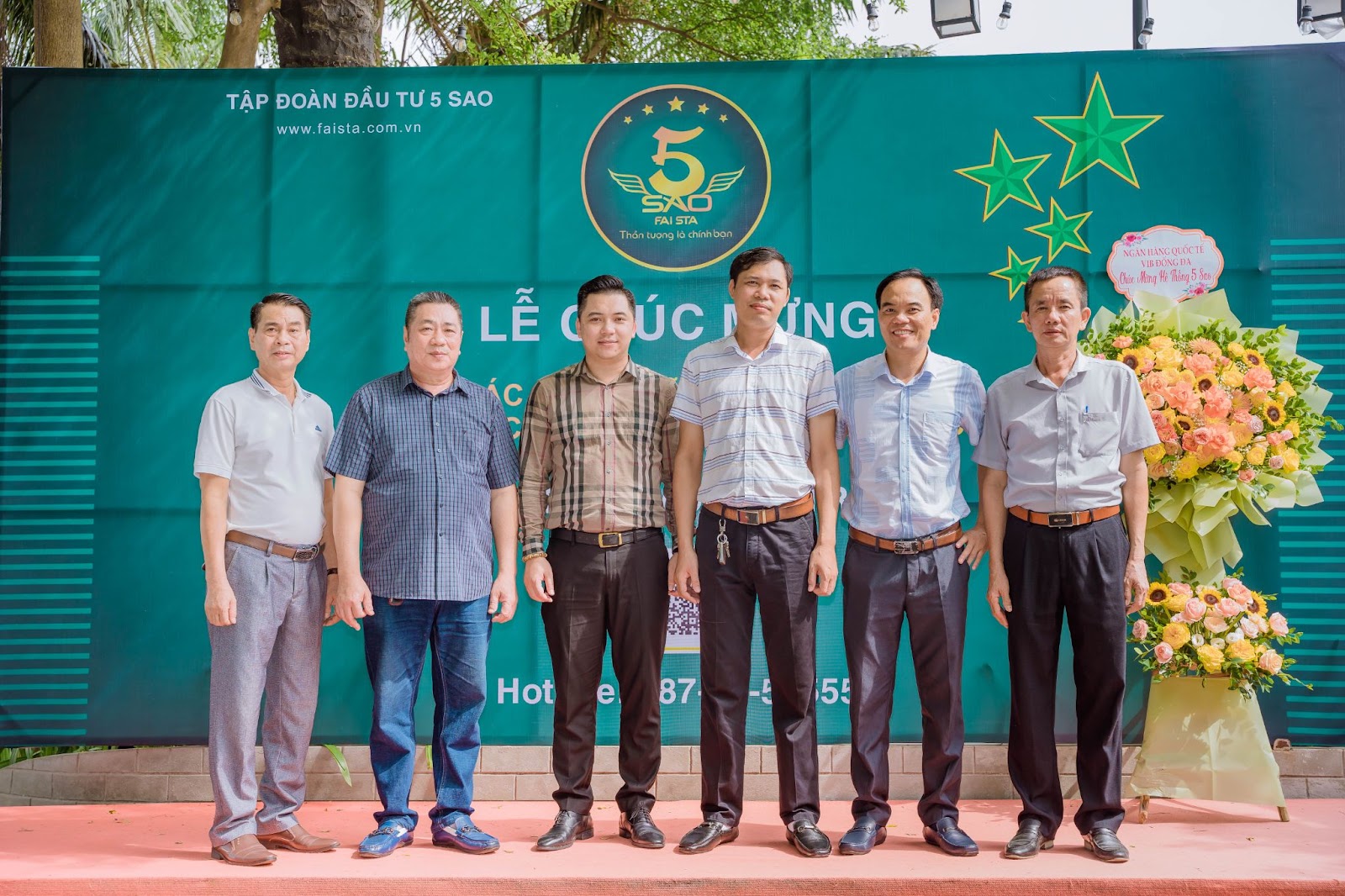 Tập đoàn 5 Sao tổ chức Lễ mừng công nghiệm thu 6 cơ sở