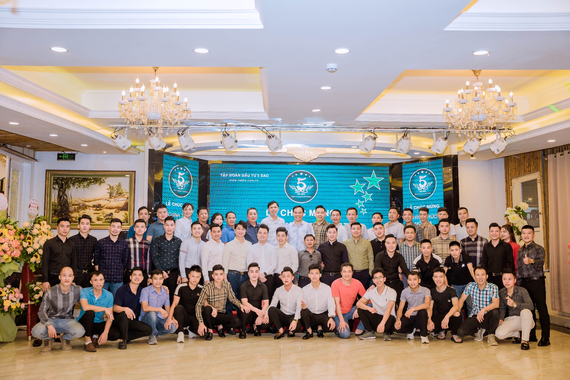Tập đoàn 5 Sao tổ chức Lễ mừng công nghiệm thu 6 cơ sở