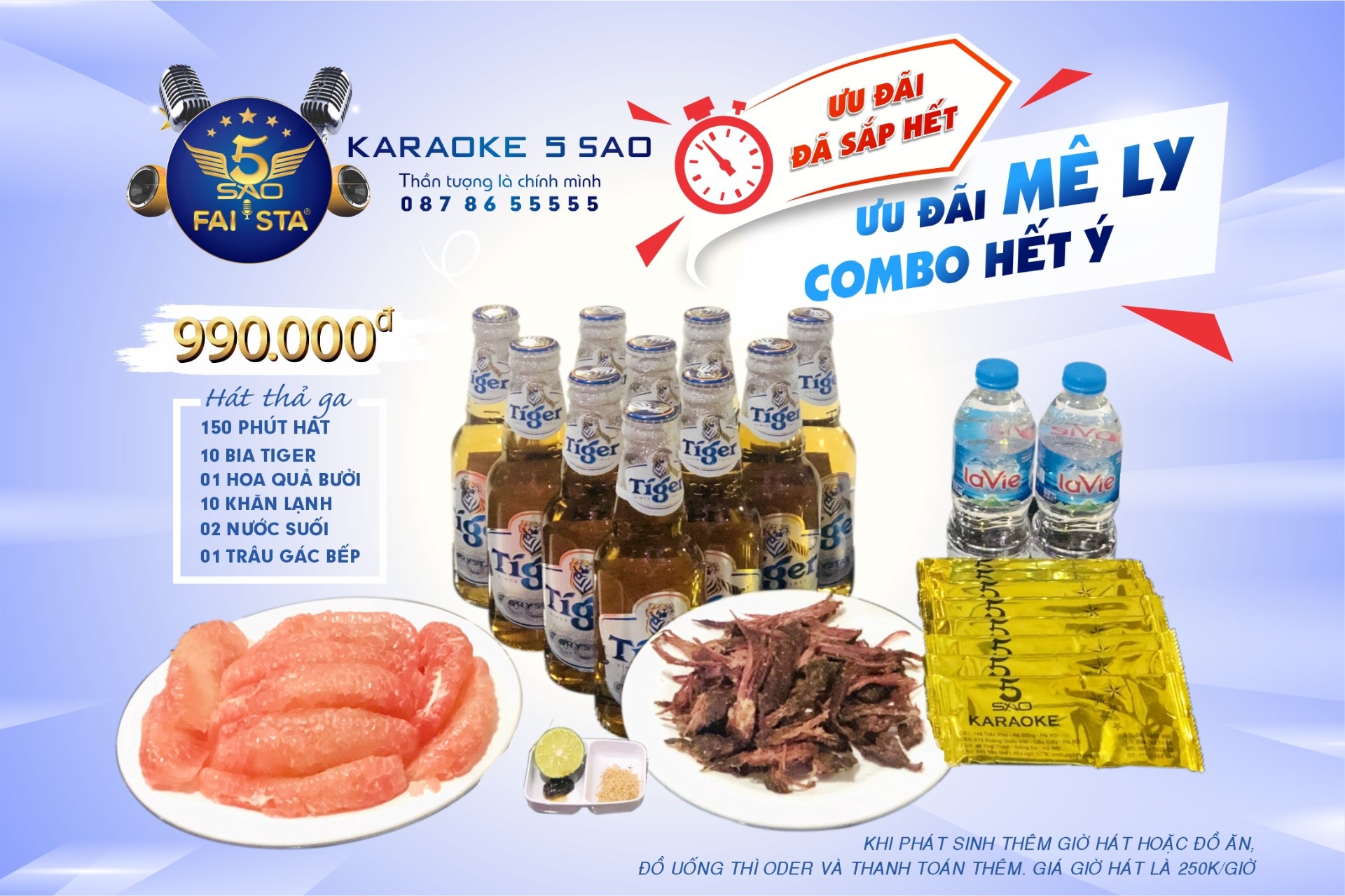 Ưu đãi mê ly - combo hết ý CHỈ 990K