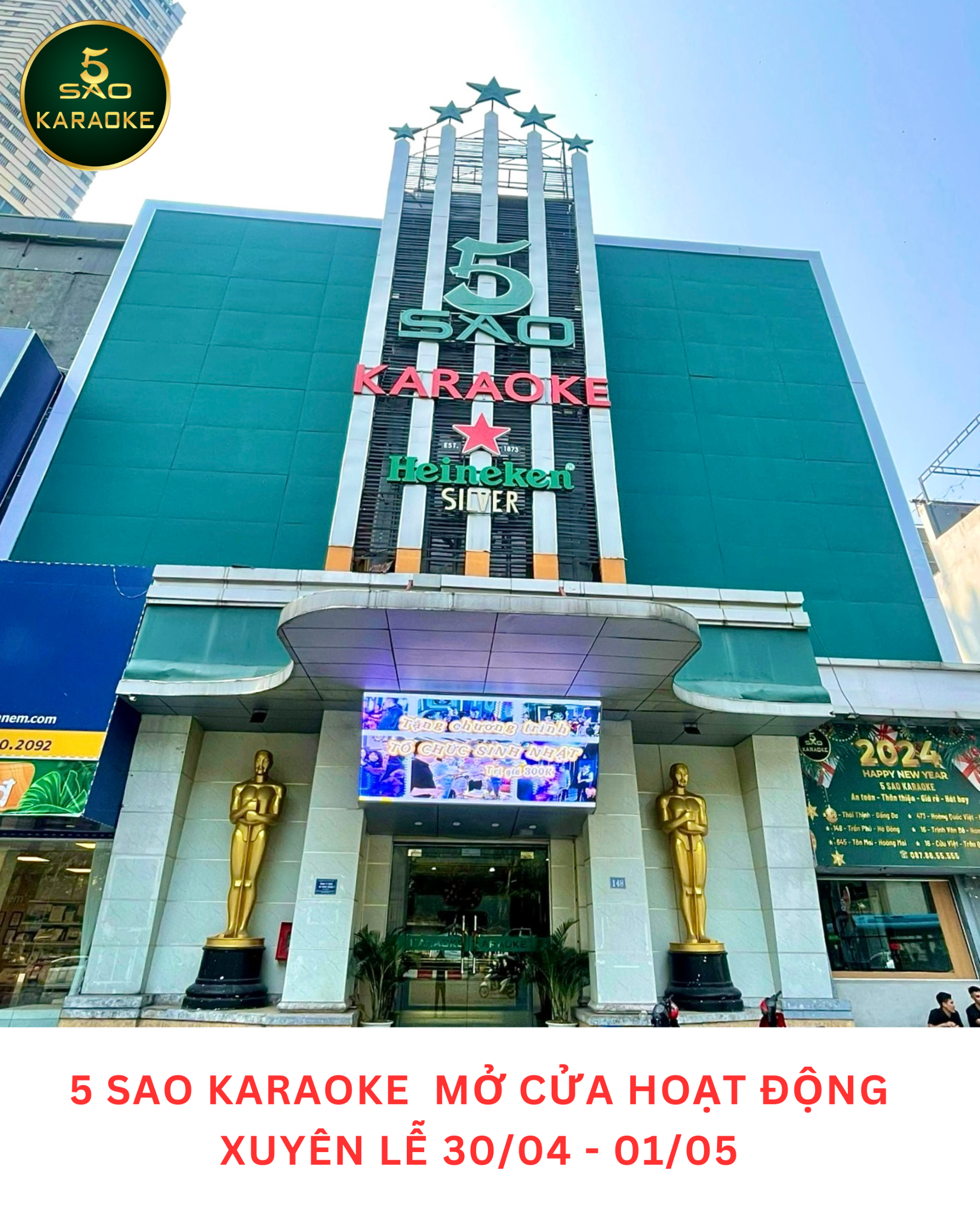 THÔNG BÁO MỞ CỬA HOẠT ĐỘNG XUYÊN LỄ