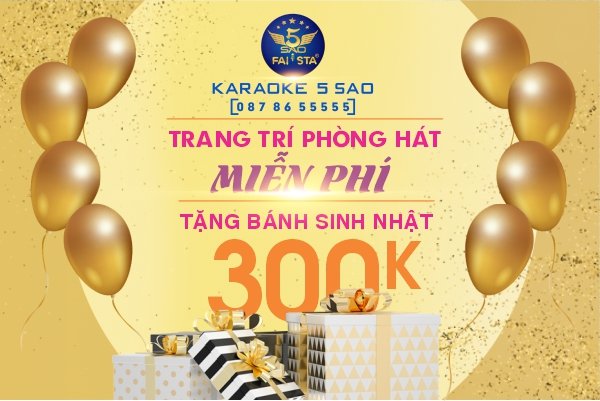 KHÁCH SINH NHẬT THÁNG 9 - Tặng bánh sinh nhật 300k