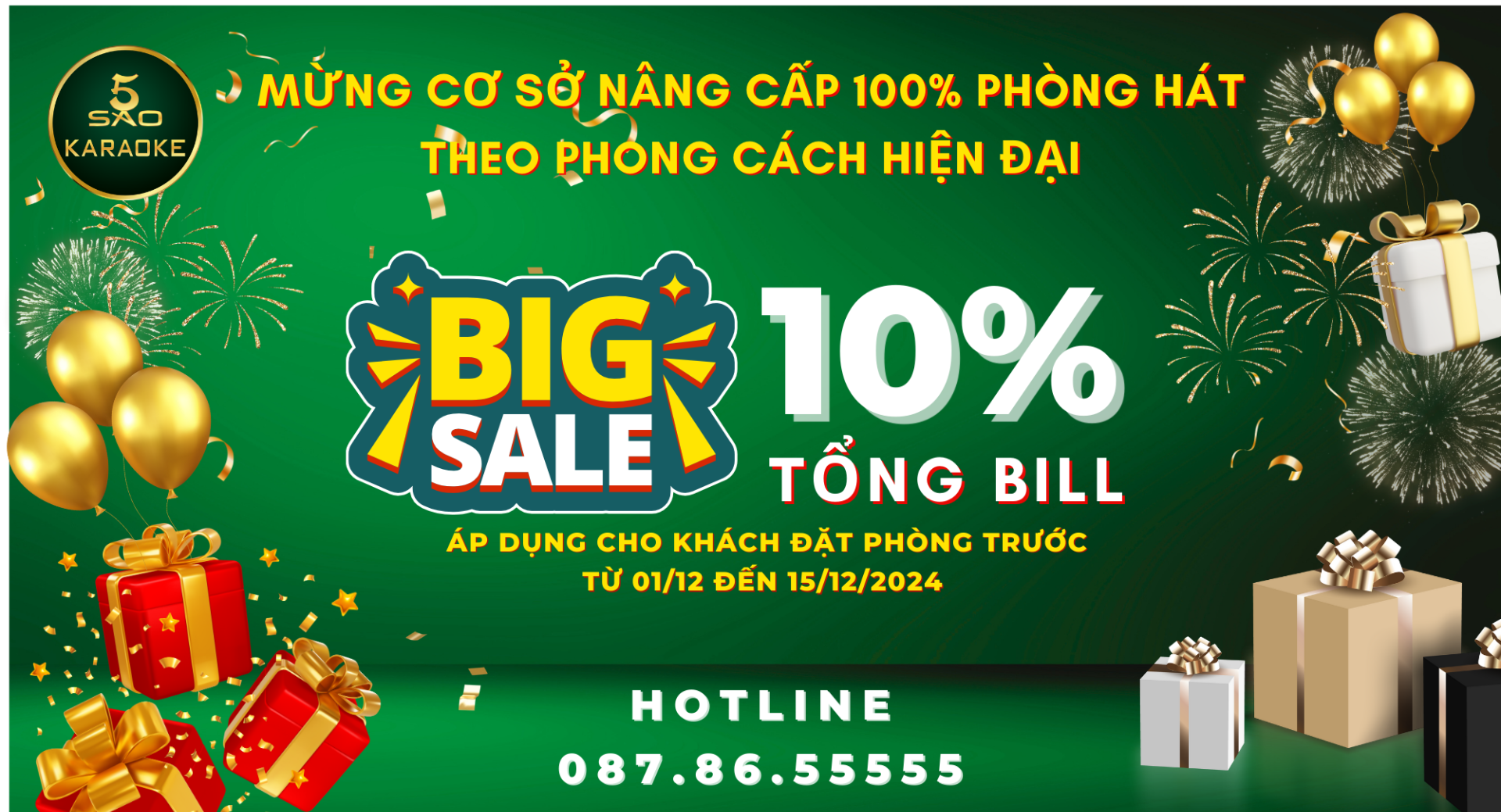 BIG SALE CUỐI NĂM