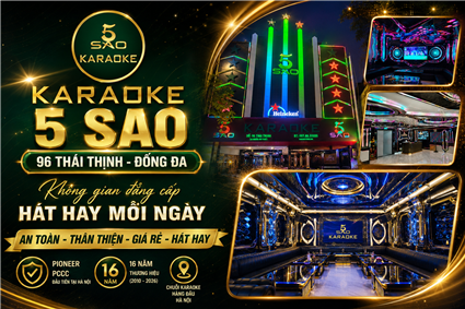 Karaoke 5 Sao 96 Thái Thịnh – Không Gian Giải Trí Đẳng Cấp Tại Đống Đa Hà Nội