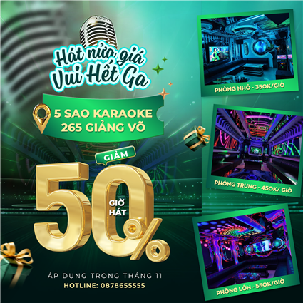 😎 𝟓 𝐒𝐚𝐨 𝐊𝐚𝐫𝐚𝐨𝐤𝐞 – 𝟐𝟔𝟓 𝐆𝐢𝐚̉𝐧𝐠 𝐕𝐨̃ “𝐇𝐚́𝐭 𝐧𝐮̛̉𝐚 𝐠𝐢𝐚́ – 𝐕𝐮𝐢 𝐡𝐞̂́𝐭 𝐠𝐚”