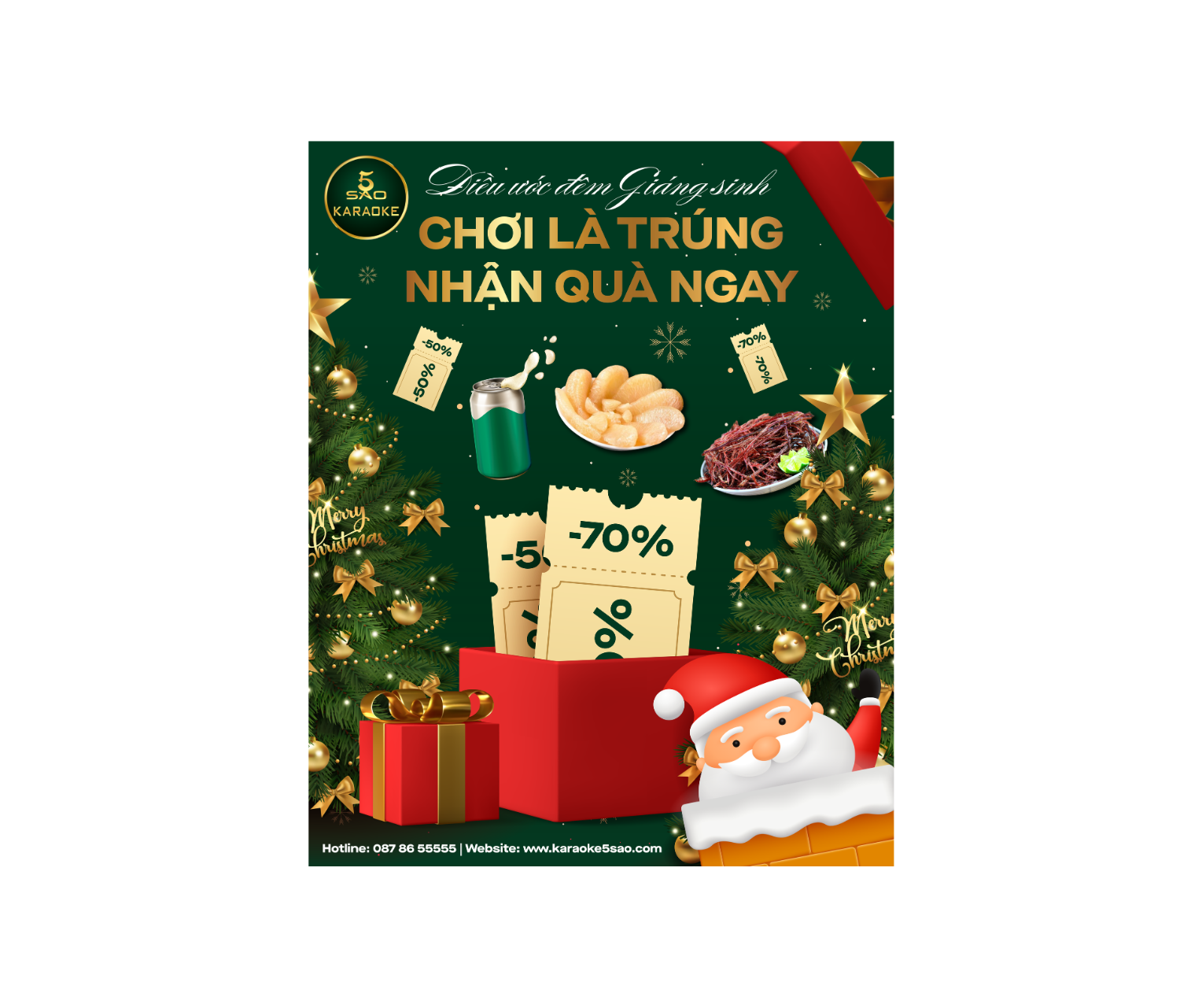 Điều ước đêm Giáng sinh: CHƠI LÀ TRÚNG - NHẬN QUÀ NGAY!
