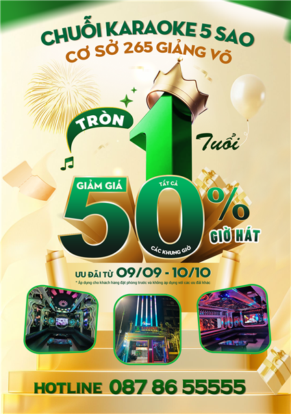 Cơ sở 5 Sao 265 Giảng Võ
